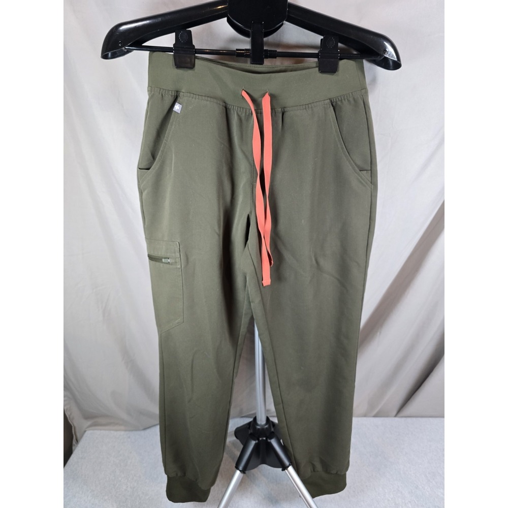 Figs Martini Olive Nepal Skinny Jogger Scrub Pants Special Edition Sz Small S